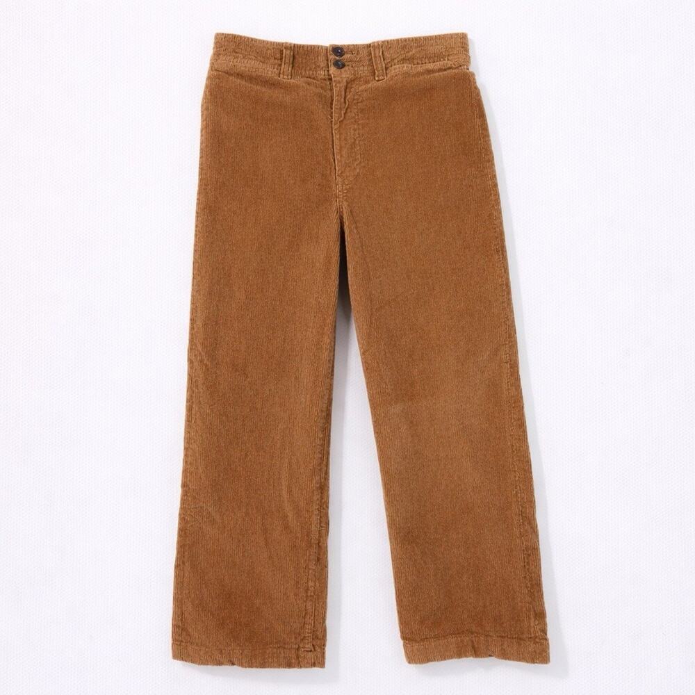 Faherty Organic Cotton Lyocell Corduroy Wide Leg Pants Size 27